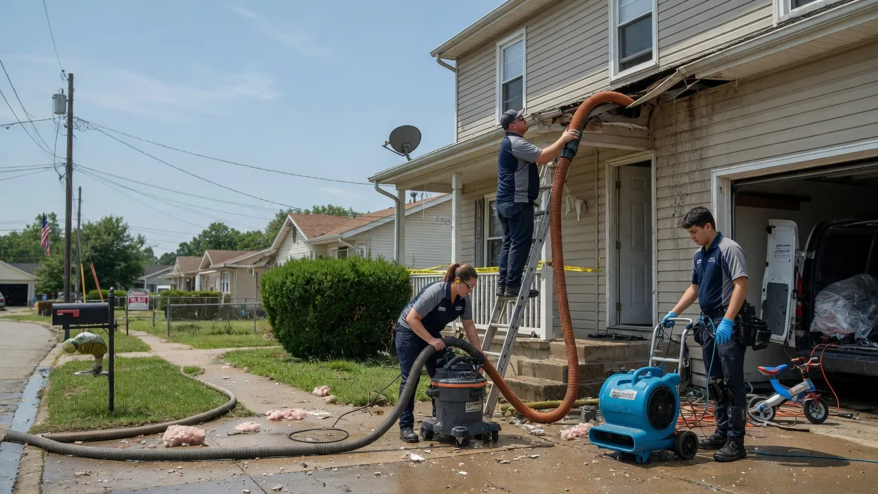 Water Damage Restoration in Mansfield, LA near me